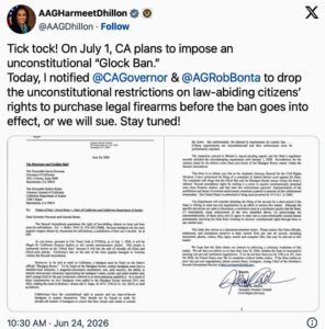 July 1: California’s Glock ban goes into effect
