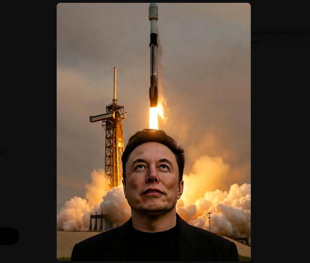 Elon Musk and his SpaceX rockets