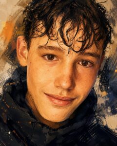 Louis, a beautiful young French boy, lured to a construction site and stomped to death by migrants