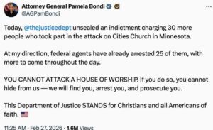 St. Paul church terrorists escape state punishment