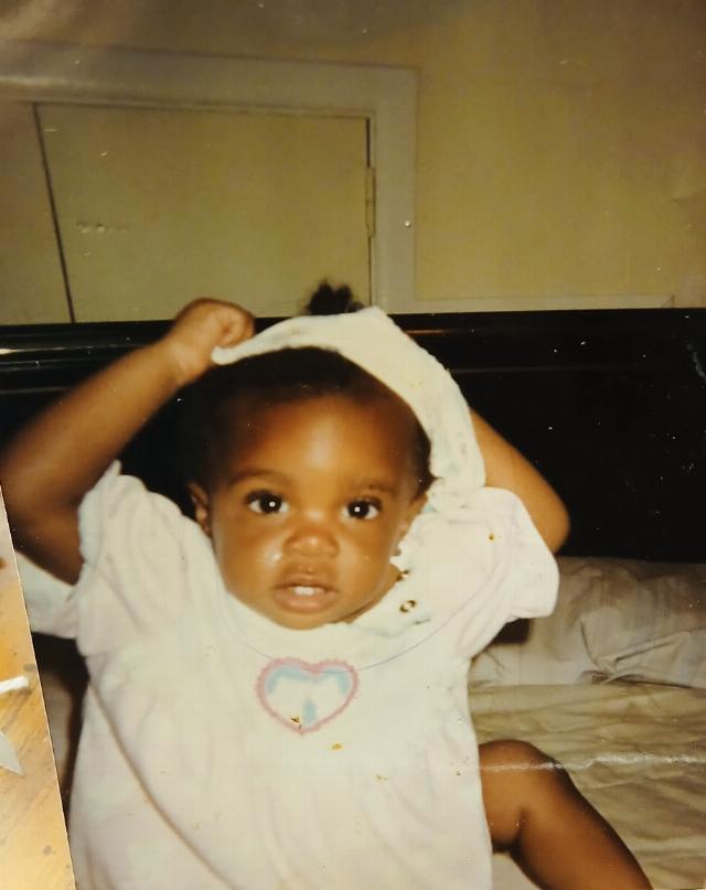 Author as a child