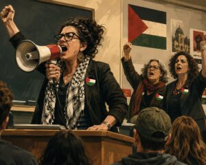 From Columbia to UCLA, faculty activists remain in the classroom