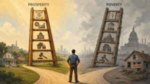 Descending The Ladder To Poverty