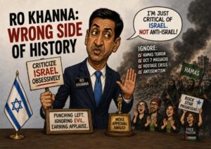 Rep. Ro Khanna is using anti-Israel rhetoric to elevate his profile