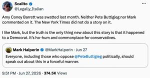 Pete Buttigieg gets attention