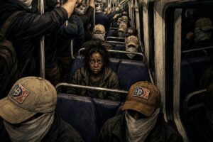 Subway-pooping woman’s ‘mental illness’ vanishes when she’s forced to behave