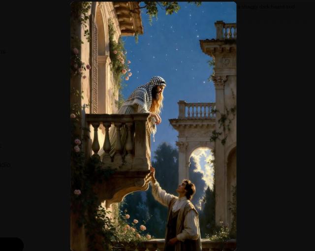 Romeo and Mohammed illustration