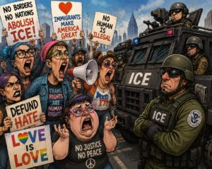 Opposing ICE? Try some split second decision-making