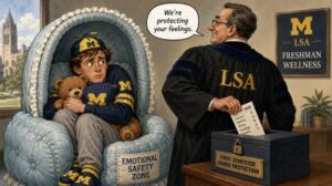 The University of Michigan is now hiding grades from fragile freshman