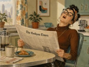 A Deplorable reads The New York Times