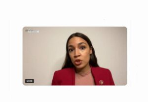 Crumpled American flags found in AOC’s trash can, Democrat operative recounts