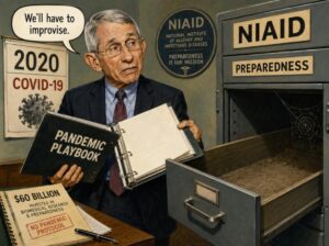 Fauci And The Pandemic Playbook That Wasn’t