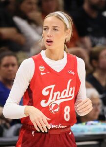 ‘Trans ally’ insults WNBA star Sophie Cunningham by saying she looks like… a ‘trans’