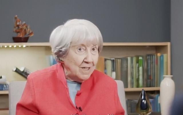 Cropped and deblurred image of Ruth Wisse.