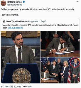 An Islamist mayor delivers a pre-9/11 insult