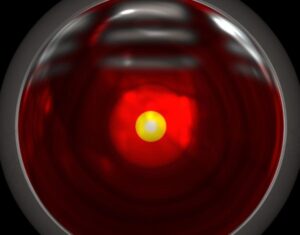 Ask HAL 9000 about artificial intelligence and human survival