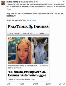 Sweden discovers deporting immigrant gangsters reduces crime